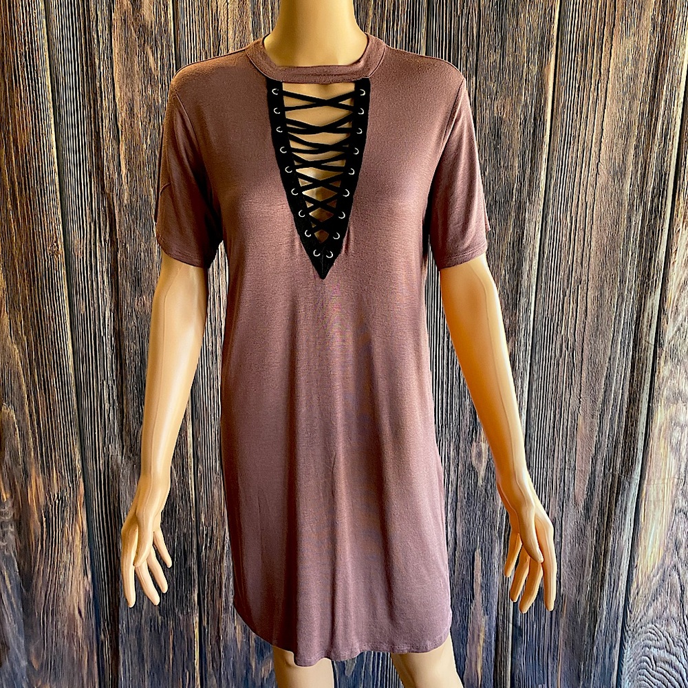 Active USA mauve purple soft dress size medium